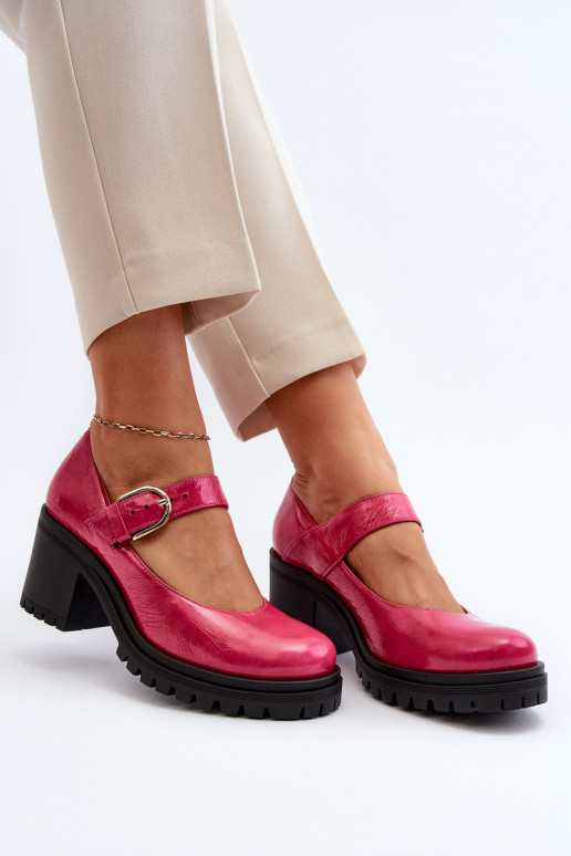 Zazoo 20166 met lakeffect Leer Schoenen roze Zazoo 20166 met lakeffect Leer Schoenen roze