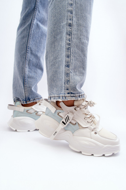 Sneakers Stilvollllschuhe Feminin GOE NN2N4039B Zueiße Farbe