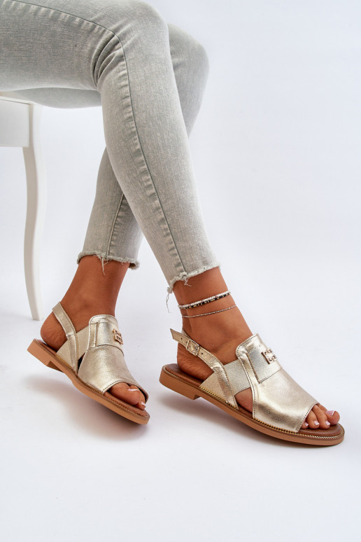 Zazoo 40385 Feminin Damensandalen goldene Farbe Zazoo 40385 Feminin Damensandalen goldene Farbe