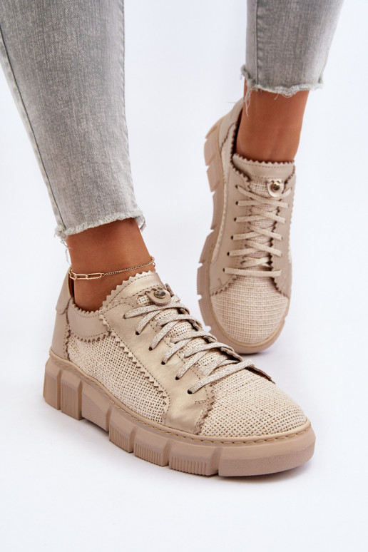 Feminin Haut Schuhe Es mussciejka 05850-22 elfenbeinfarbe Feminin Haut Schuhe Es mussciejka 05850-22 elfenbeinfarbe