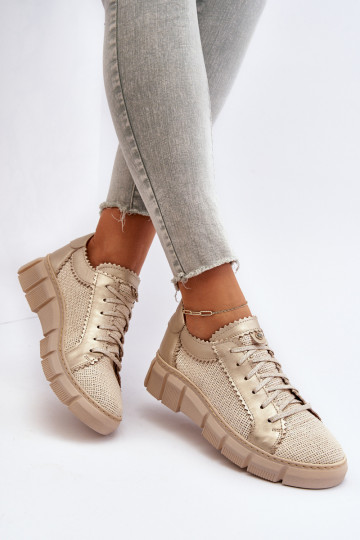 Dames Leer schoenen Het heeftciejka 05850-22 ivoor 2