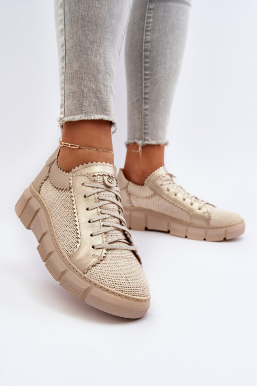 Dames Leer schoenen Het heeftciejka 05850-22 ivoor