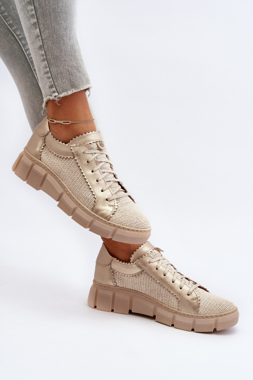 Dames Leer schoenen Het heeftciejka 05850-22 ivoor