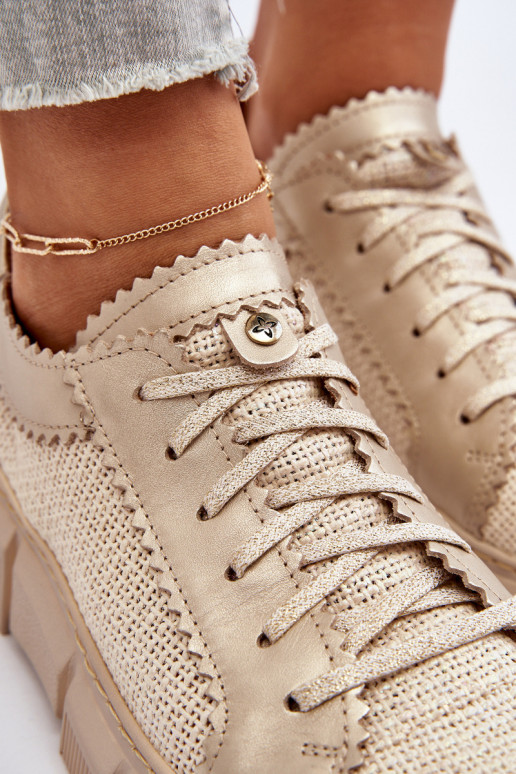 Dames Leer schoenen Het heeftciejka 05850-22 ivoor