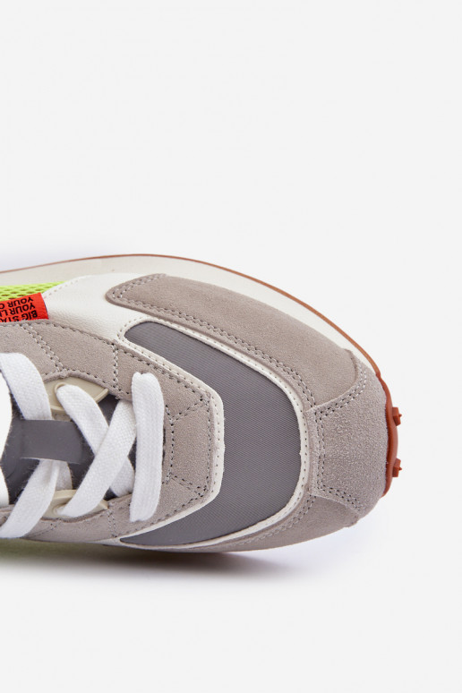 sportschoenen Sneakers model schoenen Het heeftnnen Memory Foam System Big Star NN174344 grijs sportschoenen Sneakers model schoenen Het heeftnnen Memory Foam System Big Star NN174344 grijs