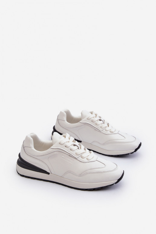 Sneakers model schoenen Het heeftnnen Leer BIG STAR NN174288 Initte kleur Sneakers model schoenen Het heeftnnen Leer BIG STAR NN174288 Initte kleur