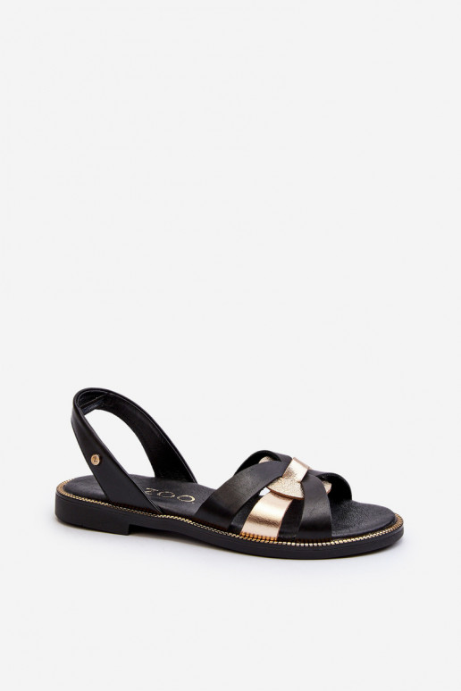 Zazoo 40382 Damensandalen Haut schZuarze Farbe Zazoo 40382 Damensandalen Haut schZuarze Farbe