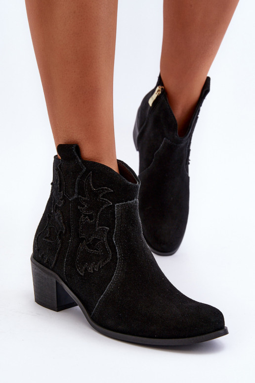 Zazoo 3426 Dames Suede schoenen coInboystijl zInart Zazoo 3426 Dames Suede schoenen coInboystijl zInart