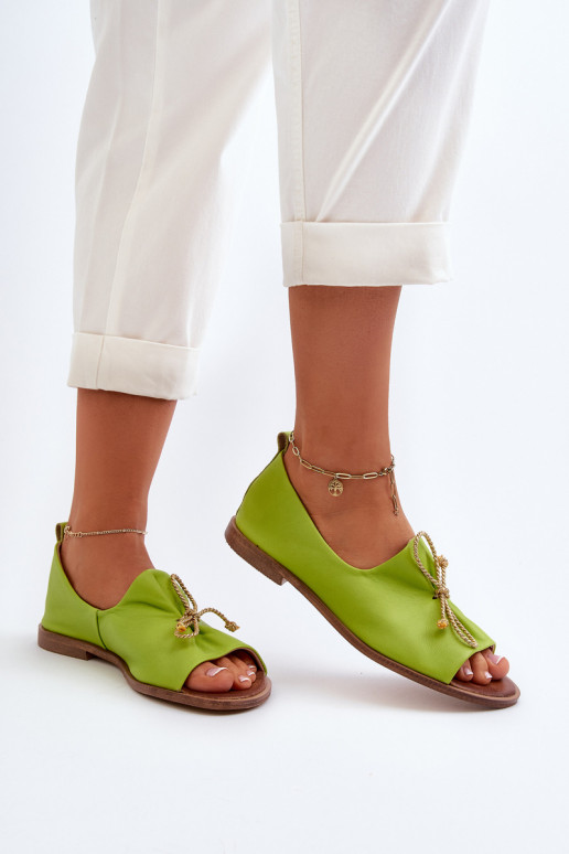 Zazoo 2660 Ballerinas Dames Limoen