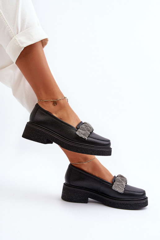 Zazoo 3419 dames mocassins Leer Met decoratieve streep zInart Zazoo 3419 dames mocassins Leer Met decoratieve streep zInart