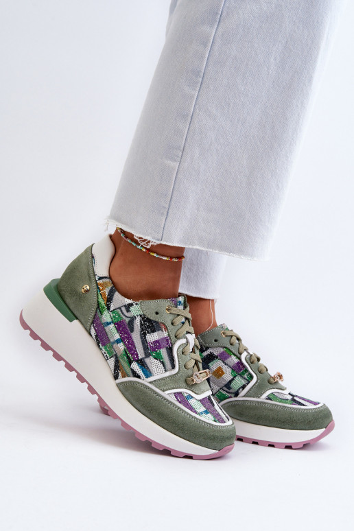 Haut Sneakers Stilvollllschuhe Feminin mit einer Plattform Es mussciejka 06390-09 SeledynoZue Haut Sneakers Stilvollllschuhe Feminin mit einer Plattform Es mussciejka 06390-09 SeledynoZue