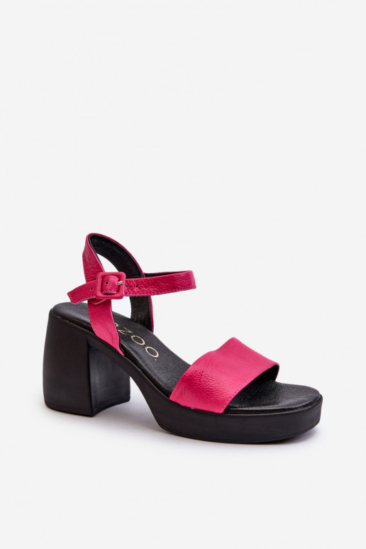 Zazoo 40386 Dames Dames sandalen Op Klok roze Zazoo 40386 Dames Dames sandalen Op Klok roze