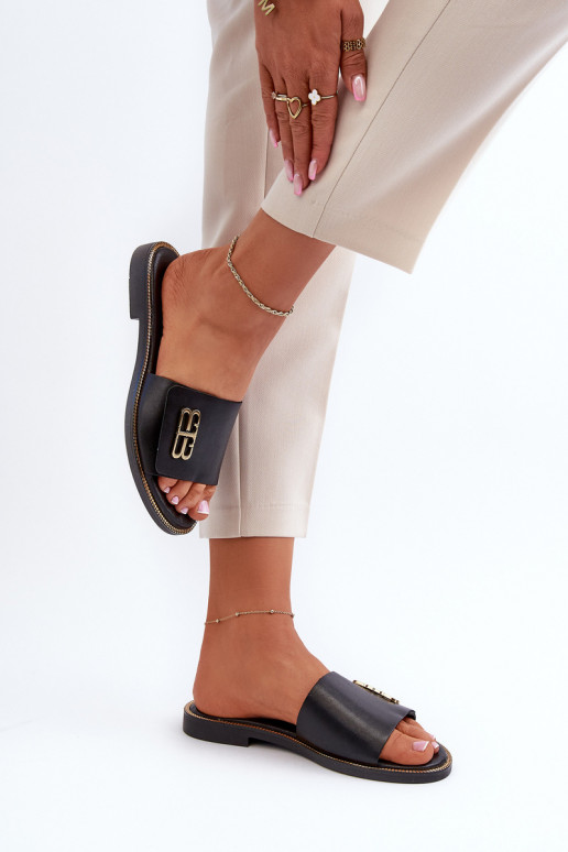 Zazoo 40384 Eleganter Stil Lederhausschuhe Feminin schZuarze Farbe Zazoo 40384 Eleganter Stil Lederhausschuhe Feminin schZuarze Farbe