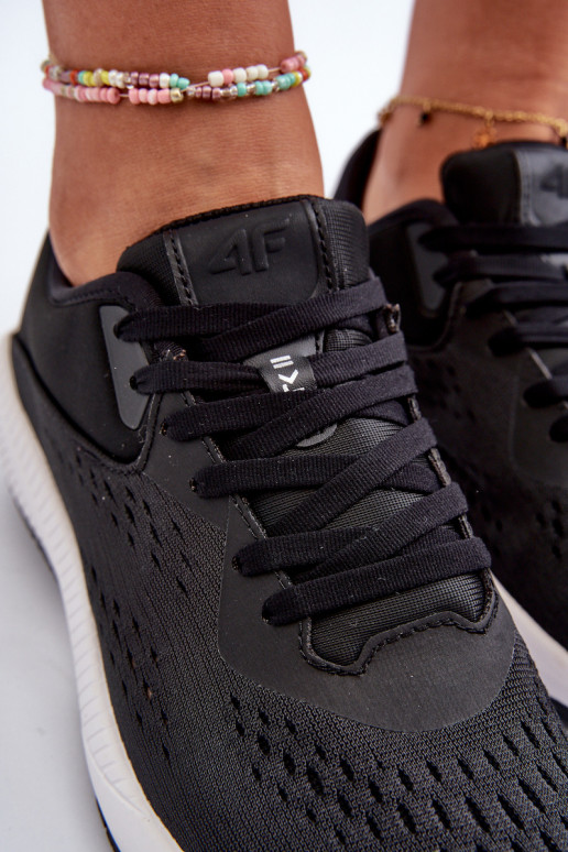 Turnschuhe Feminin 4F 4FRSS24FSPOF056 schZuarze Farbe Turnschuhe Feminin 4F 4FRSS24FSPOF056 schZuarze Farbe