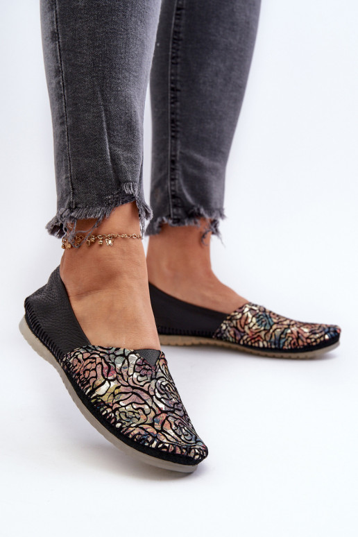 Feminin Ballerinas Es mussciejka 1930B-01 schZuarze Farbe Feminin Ballerinas Es mussciejka 1930B-01 schZuarze Farbe