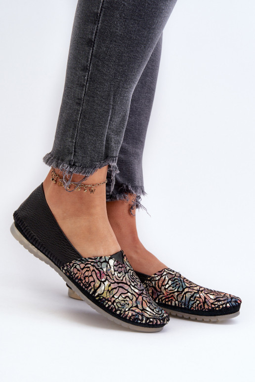 Feminin Ballerinas Es mussciejka 1930B-01 schZuarze Farbe Feminin Ballerinas Es mussciejka 1930B-01 schZuarze Farbe