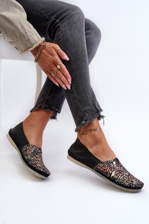 Feminin Ballerinas Es mussciejka 1930B-01 schZuarze Farbe Feminin Ballerinas Es mussciejka 1930B-01 schZuarze Farbe