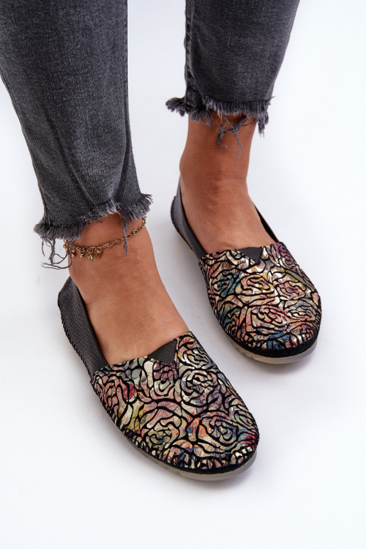 Feminin Ballerinas Es mussciejka 1930B-01 schZuarze Farbe Feminin Ballerinas Es mussciejka 1930B-01 schZuarze Farbe