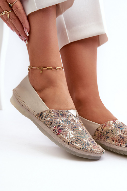 Feminin Ballerinas Es mussciejka 1930B-04 Beige