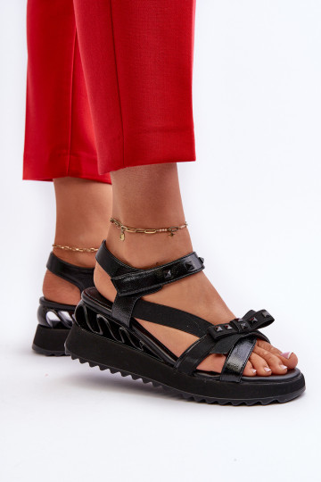 Dames sandalen met linten D&A CR956 zInart 2