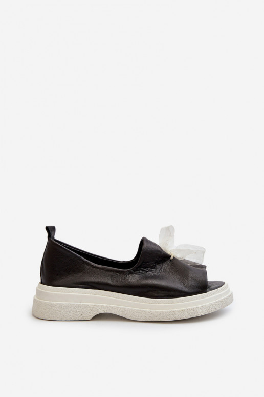 Zazoo 2939 Sandales pour femmes Féminin avec des rubans couleur noire Zazoo 2939 Sandales pour femmes Féminin avec des rubans couleur noire