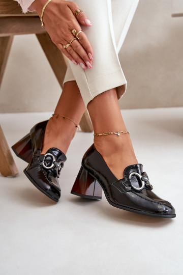 Leer Schoenen met ornamenten zInart Laura Messi 2845