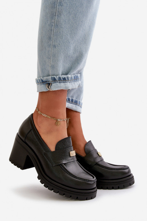 Zazoo 20168 Elegante stijl schoenen Dames met hakken Echt leer zInart Zazoo 20168 Elegante stijl schoenen Dames met hakken Echt leer zInart