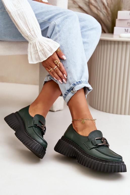 Zazoo 20176 chaussures mocassins pour femmes Fabriqué en cuir naturel couleur kaki Zazoo 20176 chaussures mocassins pour femmes Fabriqué en cuir naturel couleur kaki