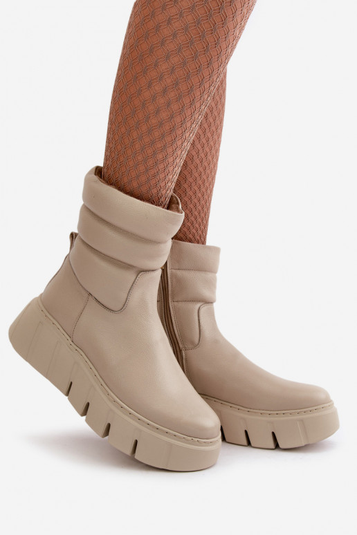 Zazoo 60512 Damenstiefel aus Ermöglichtturleder Zum Schloss Zuarm mit Filz elfenbeinfarbe Zazoo 60512 Damenstiefel aus Ermöglichtturleder Zum Schloss Zuarm mit Filz elfenbeinfarbe