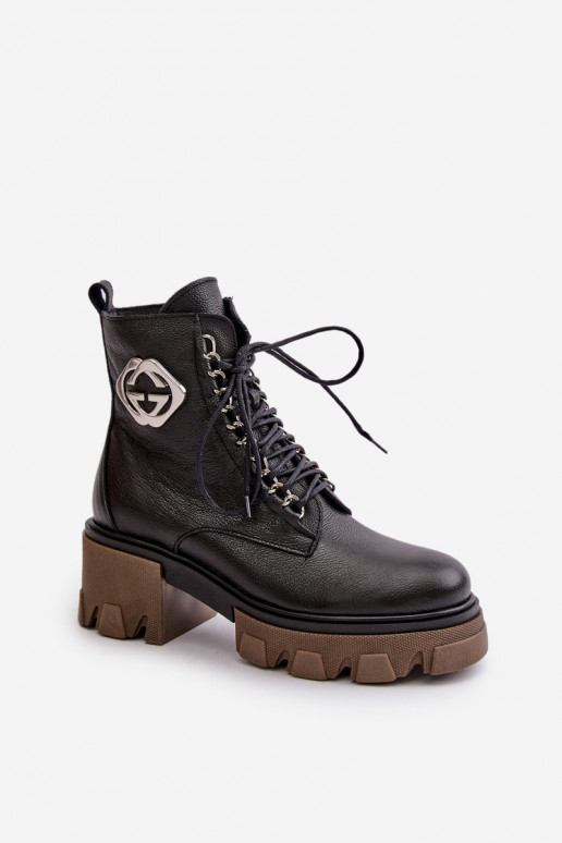 Zazoo 60376 Peau réchauffer Bottes avec fermetures éclair couleur noire