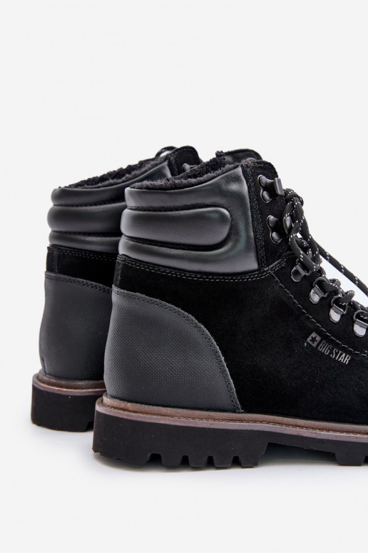 van suède opInarmen Laarzen schoenen Het heeftnnen Big Star OO174643 Hi-Poly System zInart van suède opInarmen Laarzen schoenen Het heeftnnen Big Star OO174643 Hi-Poly System zInart