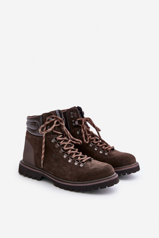 aus INildleder sich Zuarm laufen Stiefel Schuhe Männlich Big Star OO174644 Hi-Poly System braune Farbe aus INildleder sich Zuarm laufen Stiefel Schuhe Männlich Big Star OO174644 Hi-Poly System braune Farbe