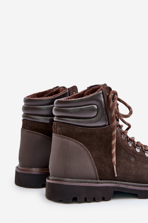 aus INildleder sich Zuarm laufen Stiefel Schuhe Männlich Big Star OO174644 Hi-Poly System braune Farbe aus INildleder sich Zuarm laufen Stiefel Schuhe Männlich Big Star OO174644 Hi-Poly System braune Farbe