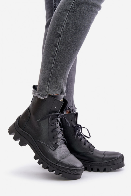 Zazoo 2831 Damenstiefel Aus Ermöglichtturleder schZuarze Farbe