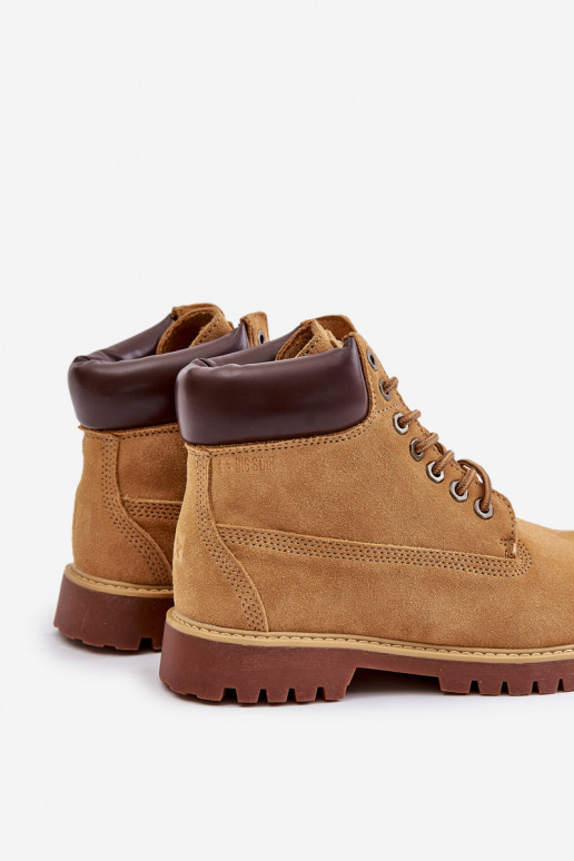 en daim réchauffer chaussures Mâle Big Star OO174136 HI-POLY SYSTEM marron en daim réchauffer chaussures Mâle Big Star OO174136 HI-POLY SYSTEM marron