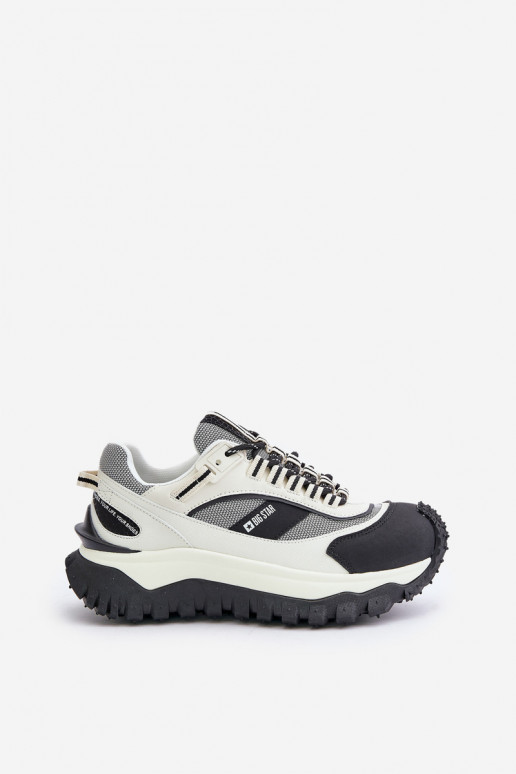 Leer Sneakers model schoenen Dames met platform Big Star OO274A220 HI-POLY SYSTEM INit-zInart Leer Sneakers model schoenen Dames met platform Big Star OO274A220 HI-POLY SYSTEM INit-zInart