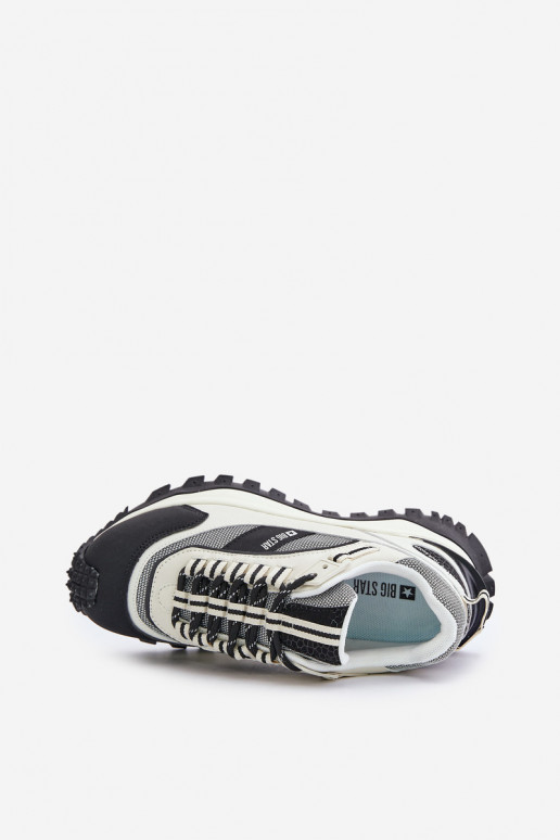 Leer Sneakers model schoenen Dames met platform Big Star OO274A220 HI-POLY SYSTEM INit-zInart Leer Sneakers model schoenen Dames met platform Big Star OO274A220 HI-POLY SYSTEM INit-zInart