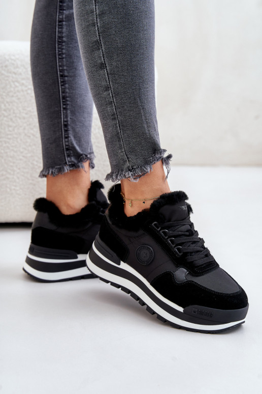 Sneakers model schoenen Dames opInarmen met platform Big Star OO274A216 zInart Sneakers model schoenen Dames opInarmen met platform Big Star OO274A216 zInart