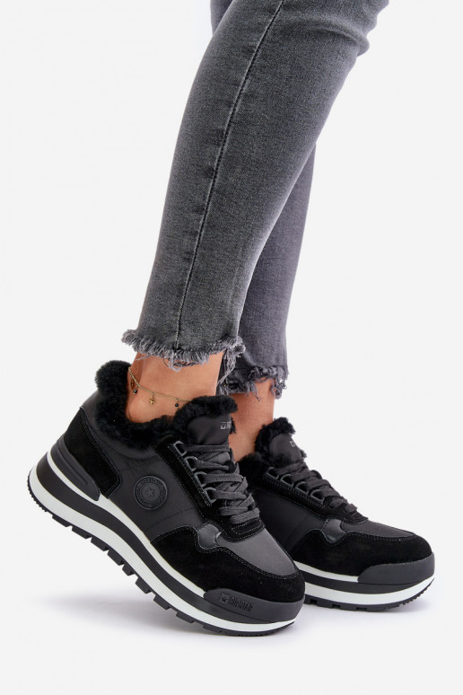 Sneakers model schoenen Dames opInarmen met platform Big Star OO274A216 zInart Sneakers model schoenen Dames opInarmen met platform Big Star OO274A216 zInart