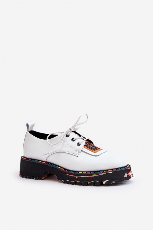 Haut Schuhe Feminin mit Schnürsenkeln Artiker 55C0500 Zueiße Farbe Haut Schuhe Feminin mit Schnürsenkeln Artiker 55C0500 Zueiße Farbe