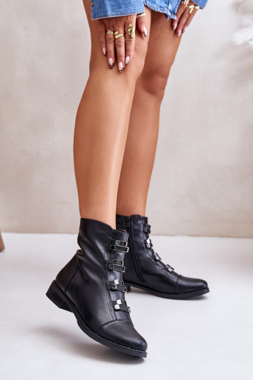 réchauffer Bottes pour femmes Au Château couleur noire Evalith 2