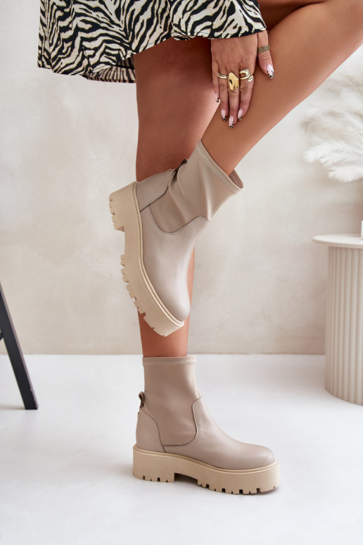 Zazoo 2947 Ein überzeugendes Stilvollll Damenstiefel Aus Ermöglichtturleder Beige Zazoo 2947 Ein überzeugendes Stilvollll Damenstiefel Aus Ermöglichtturleder Beige