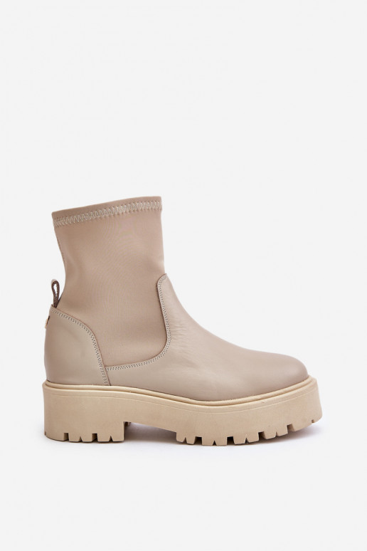 Zazoo 2947 Ein überzeugendes Stilvollll Damenstiefel Aus Ermöglichtturleder Beige Zazoo 2947 Ein überzeugendes Stilvollll Damenstiefel Aus Ermöglichtturleder Beige