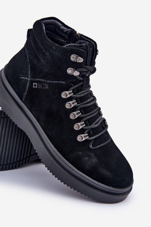 aus INildleder Schuhe Männlich sich Zuarm laufen Big Star OO174187 schZuarze Farbe aus INildleder Schuhe Männlich sich Zuarm laufen Big Star OO174187 schZuarze Farbe