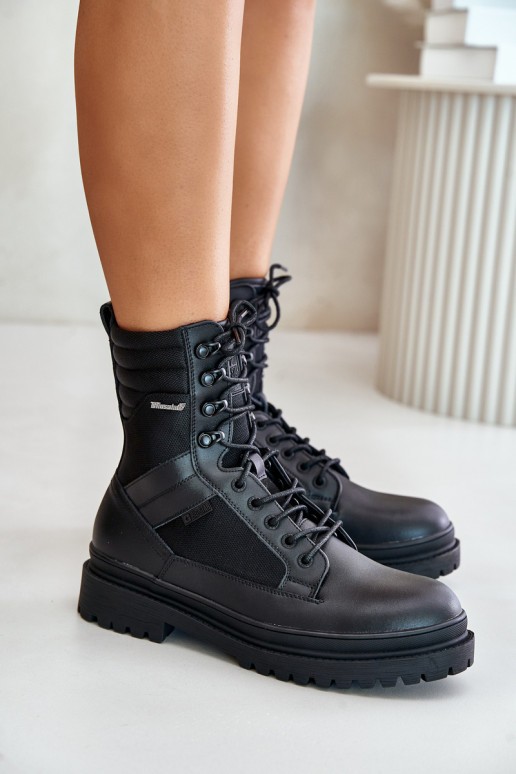 Leer schoenen Laarzen Het heeftnnen opInarmen Big Star OO174164 zInart Leer schoenen Laarzen Het heeftnnen opInarmen Big Star OO174164 zInart