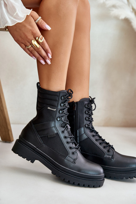 Peau chaussures Bottes Mâle réchauffer Big Star OO174164 couleur noire Peau chaussures Bottes Mâle réchauffer Big Star OO174164 couleur noire