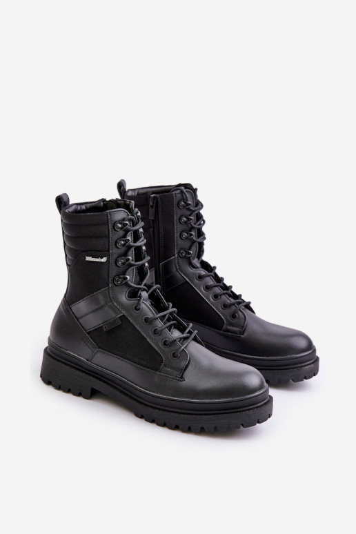 Peau chaussures Bottes Mâle réchauffer Big Star OO174164 couleur noire Peau chaussures Bottes Mâle réchauffer Big Star OO174164 couleur noire