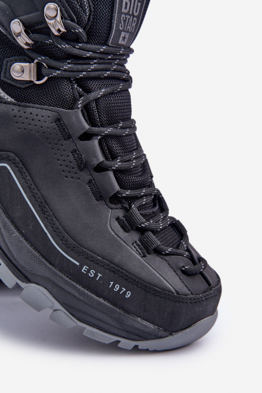 bottes de randonnée Mâle Big Star OO174341 couleur noire bottes de randonnée Mâle Big Star OO174341 couleur noire