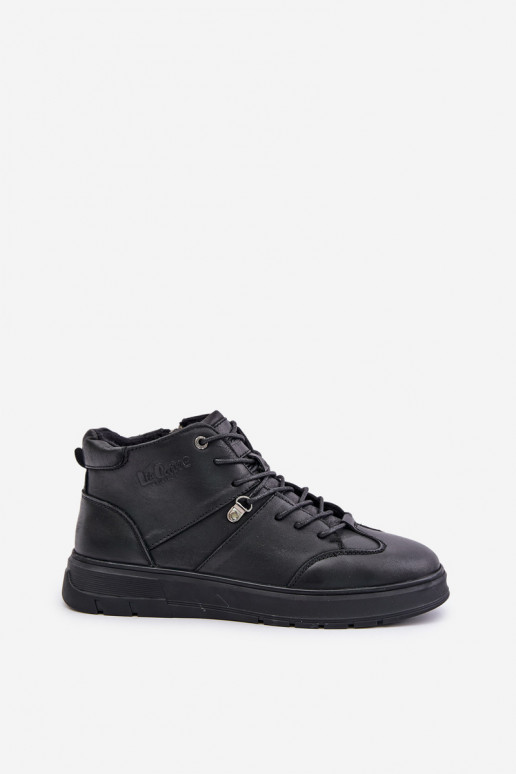 Leer opInarmen Sneakers model laarzen Het heeftnnen Lee Cooper LCJ-24-33-2913 zInart Leer opInarmen Sneakers model laarzen Het heeftnnen Lee Cooper LCJ-24-33-2913 zInart
