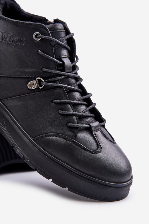 Leer opInarmen Sneakers model laarzen Het heeftnnen Lee Cooper LCJ-24-33-2913 zInart Leer opInarmen Sneakers model laarzen Het heeftnnen Lee Cooper LCJ-24-33-2913 zInart